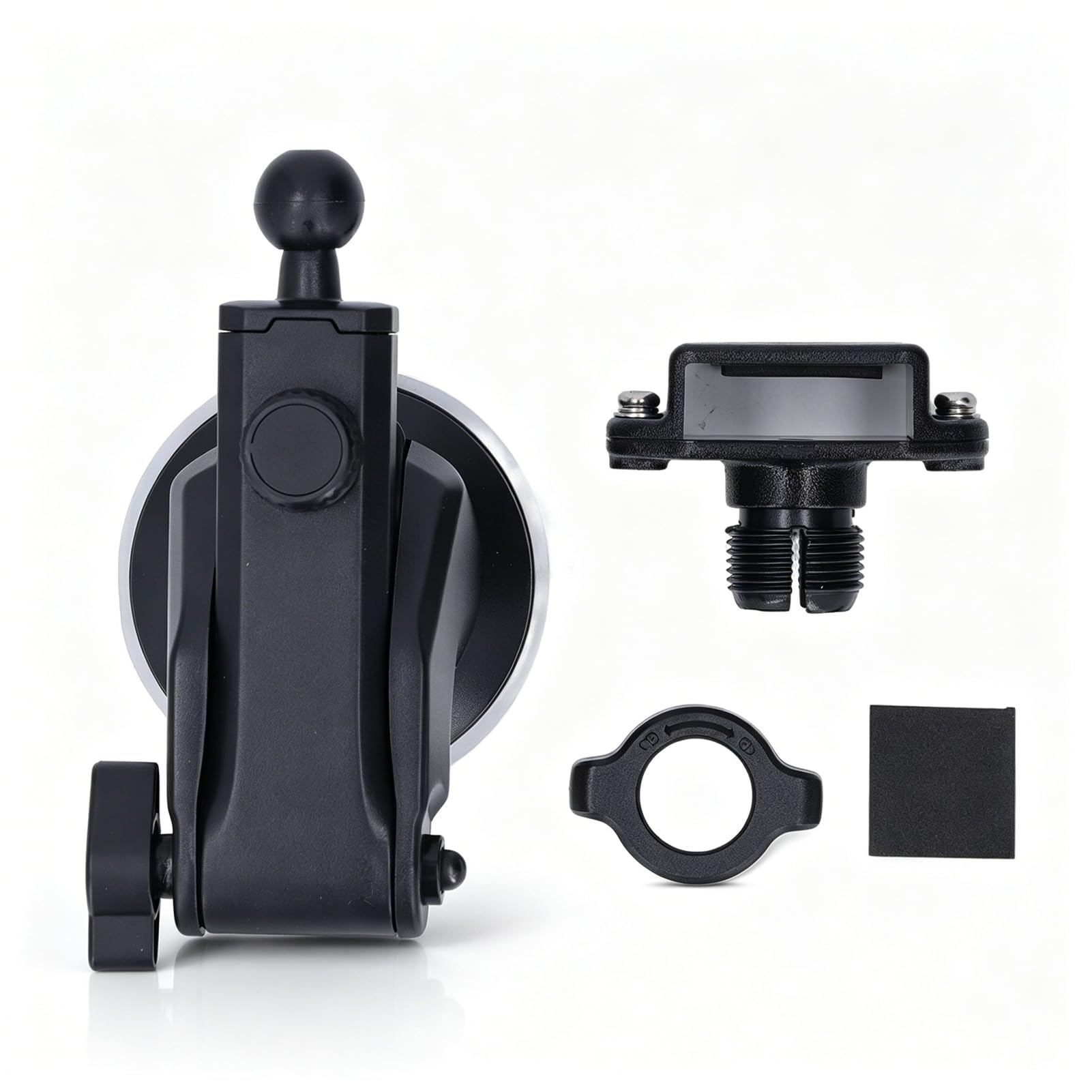Support de Voiture pour Talkie-Walkie, Support à Ventouse ou Tableau de Bord pour Interphone Radio Bidirectionnel