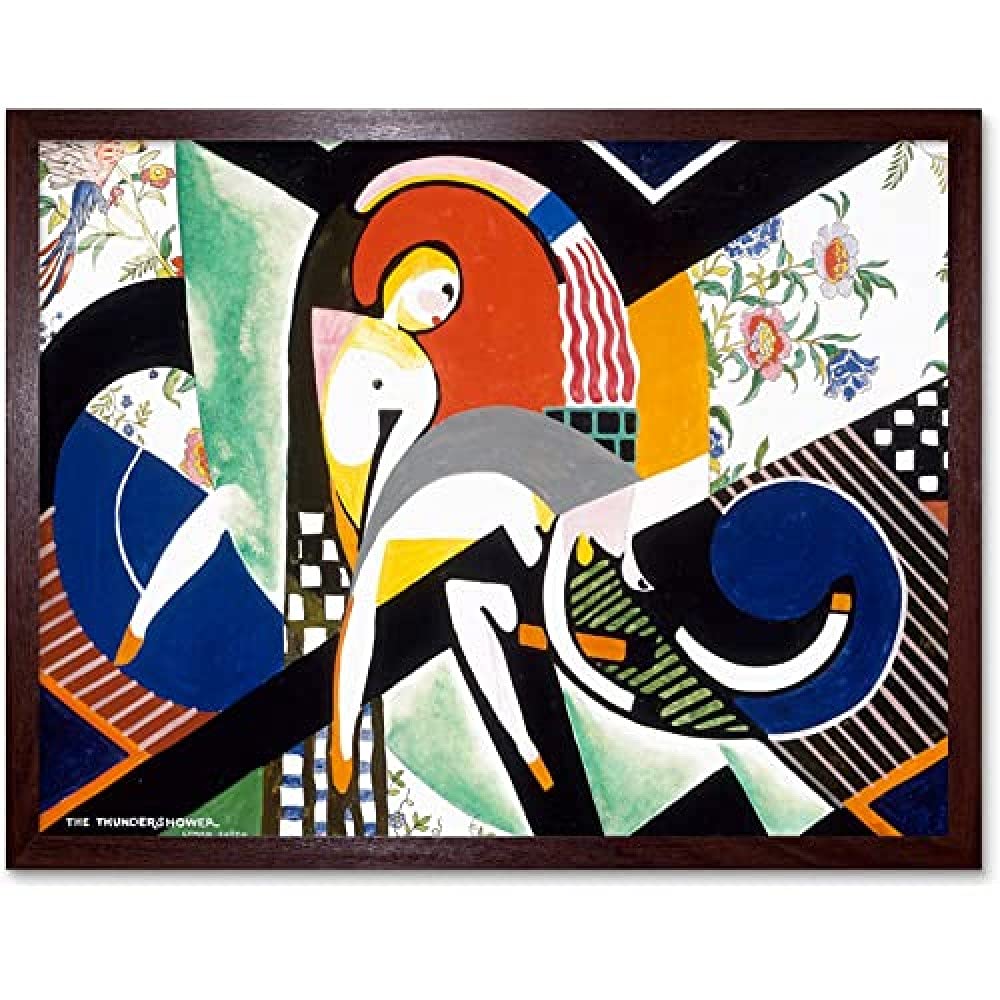 Sayen Thundershower Modernist Abstract Painting Unframed Wall Art Print Poster Home Decor Premium