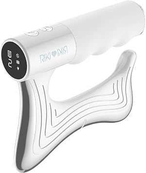 RIKI LOVES RIKI SCULPTOR Body Massager Heat, Vibration & Micro-Pulse Gua Sha Tool for Muscle Relaxation, Body Contouring Appearance & Recovery Support, Rechargeable Handheld Device
