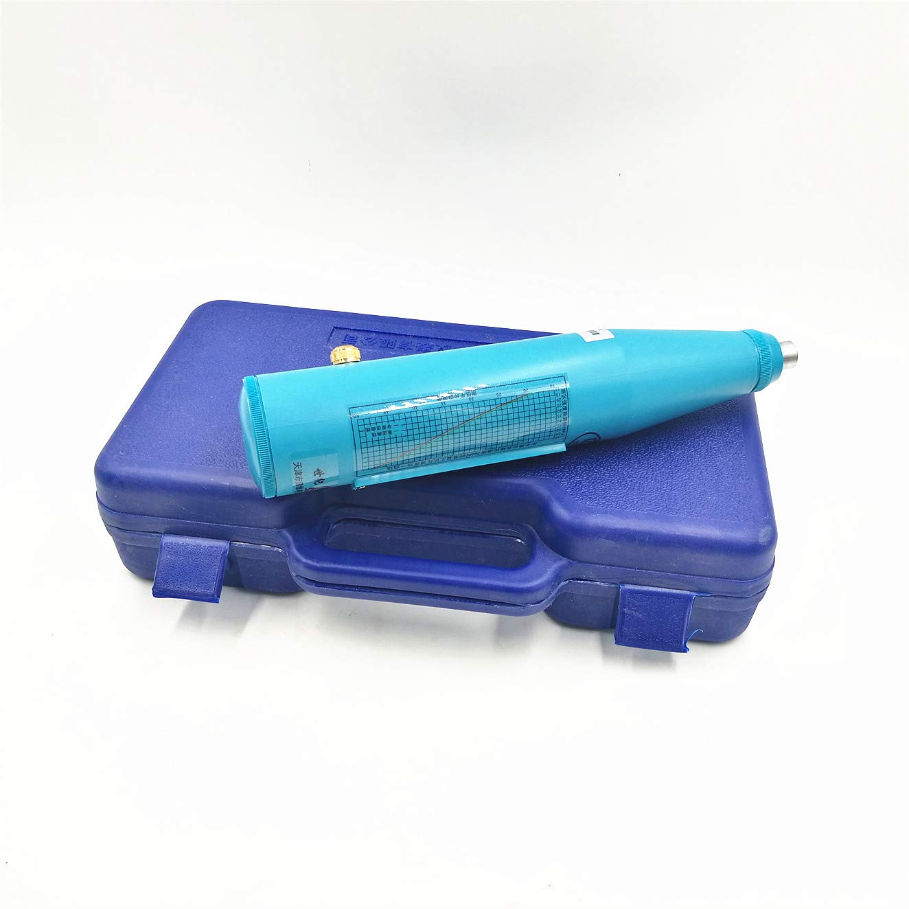 CGOLDENWALL Sclerometro per Calcestruzzo 2.207J Resiliometer Hammer Meter Within Scope of 10-60Mpa