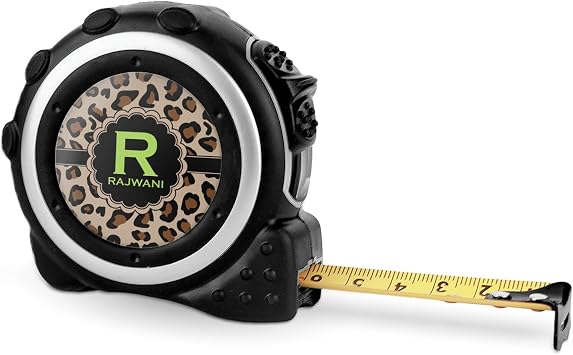 Personalized Granite Leopard Tape Measure - 16 Ft