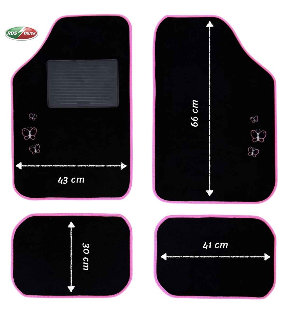 Tappetini Auto Universali per tutte le City Car e Mini Car come Aixam, Lieger, fiat 500, Fiat Panda, Hyundai i10, Kia Picanto,Volksvagen Up!,Toyota Aygo X, Dacia Spring.