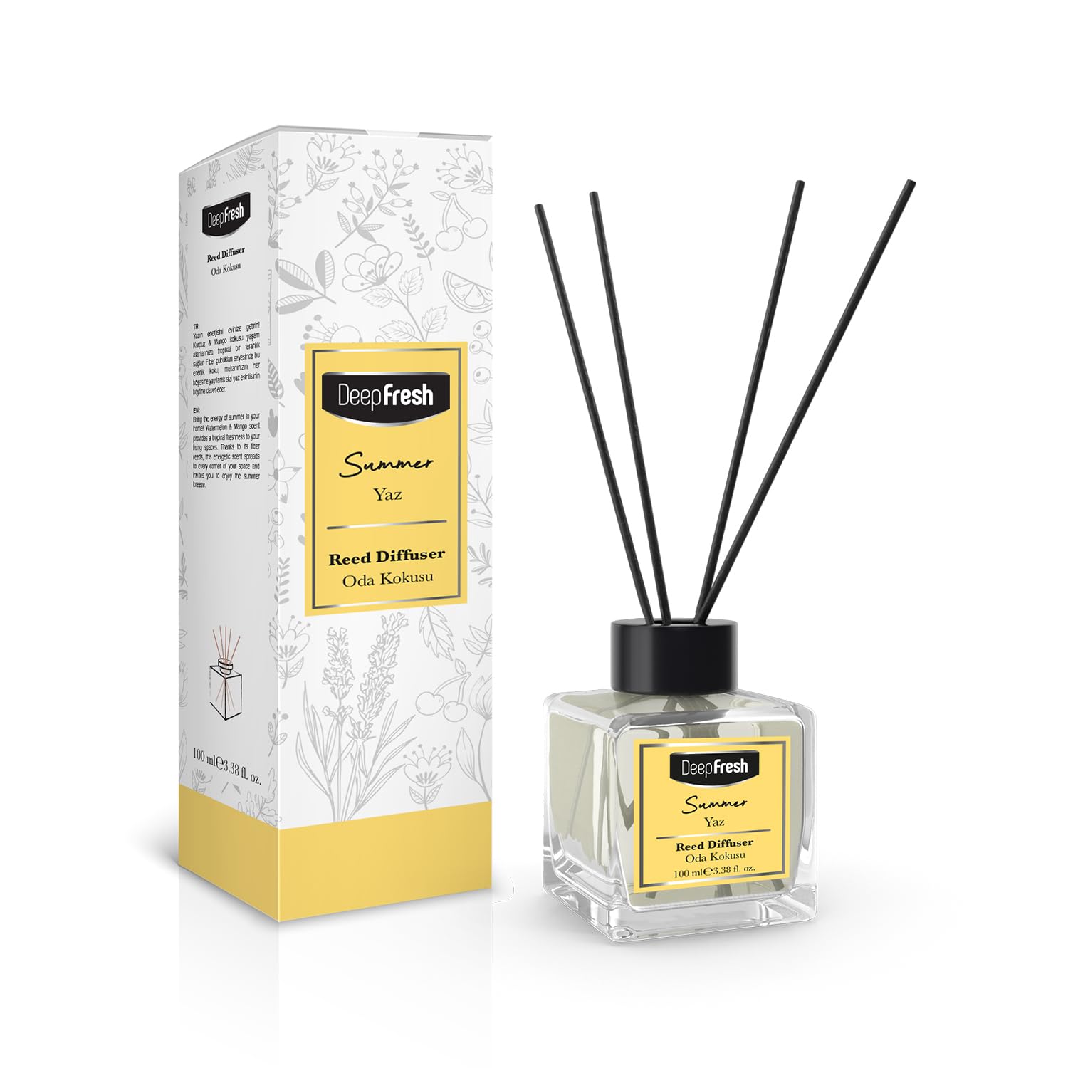 Deep Fresh Çubuklu Oda Kokusu 100 ml (Yaz)