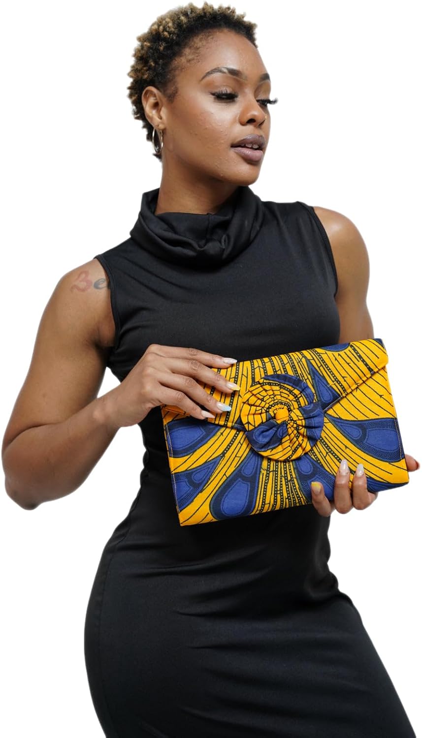 Dupsie's African Print Clutch Purse