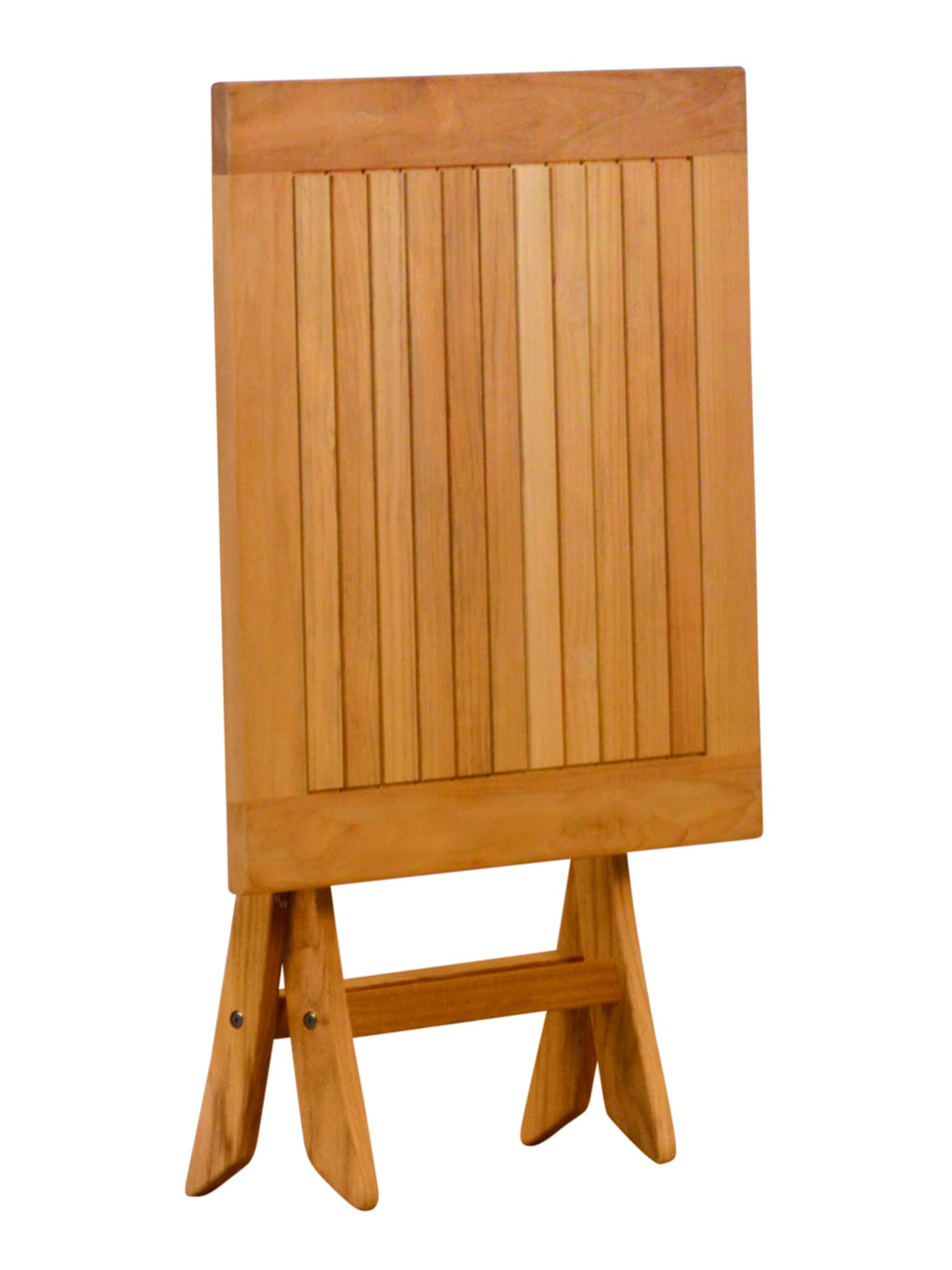 Kai Wiechmann Teak Klapptisch – 70 X 70 Cm, Wetterfest, Massiv, Für Garten, Terrasse & Balkon