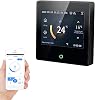 Smart WiFi Thermostat 89 cm (35 Zoll) Farbbildschirm programmierbar funktioniert mit Google Home 3A 95 ~ 240 V AC