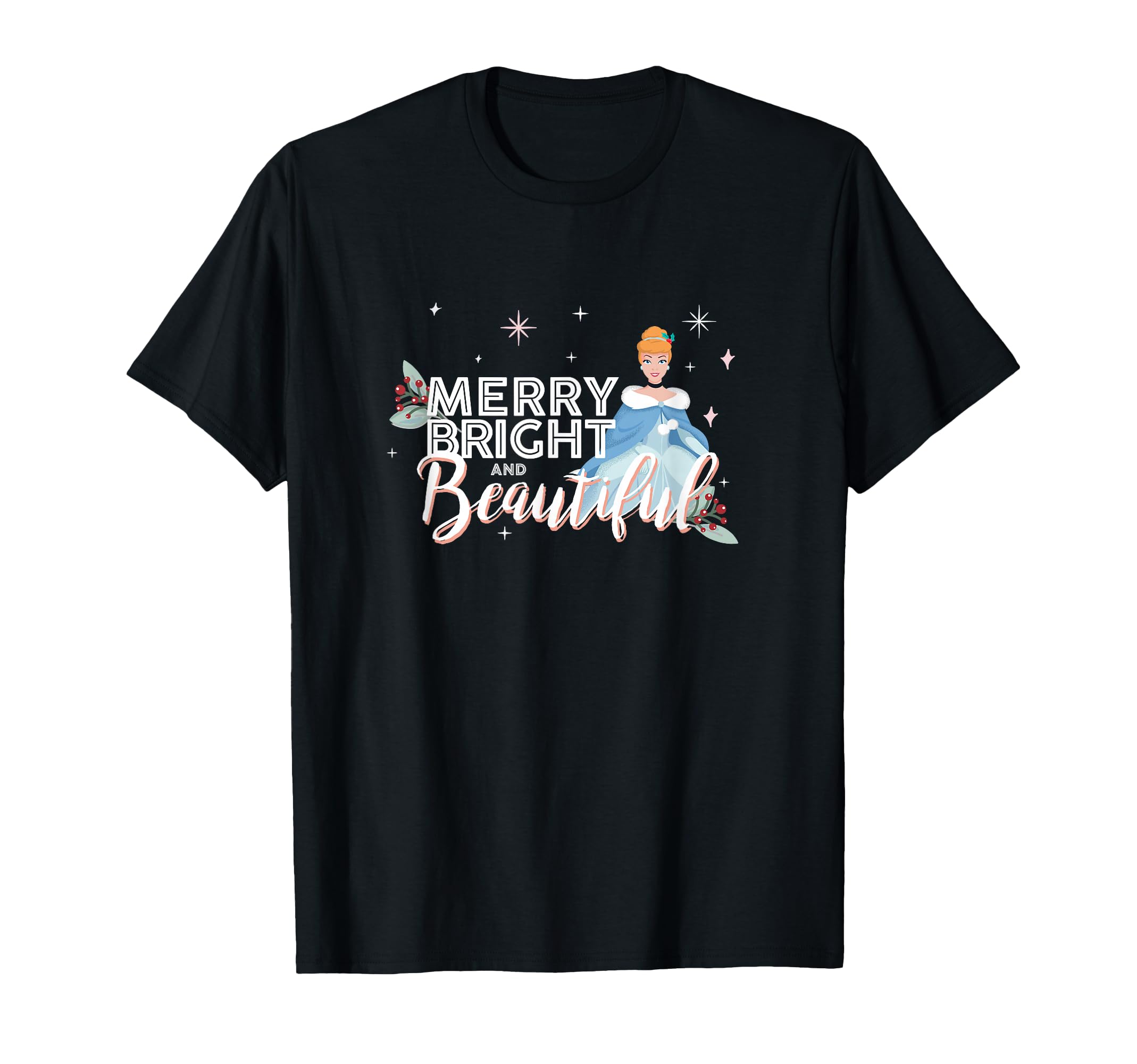 T-shirt Disney Princess Cinderella cadeau idéal pour Noël - 3