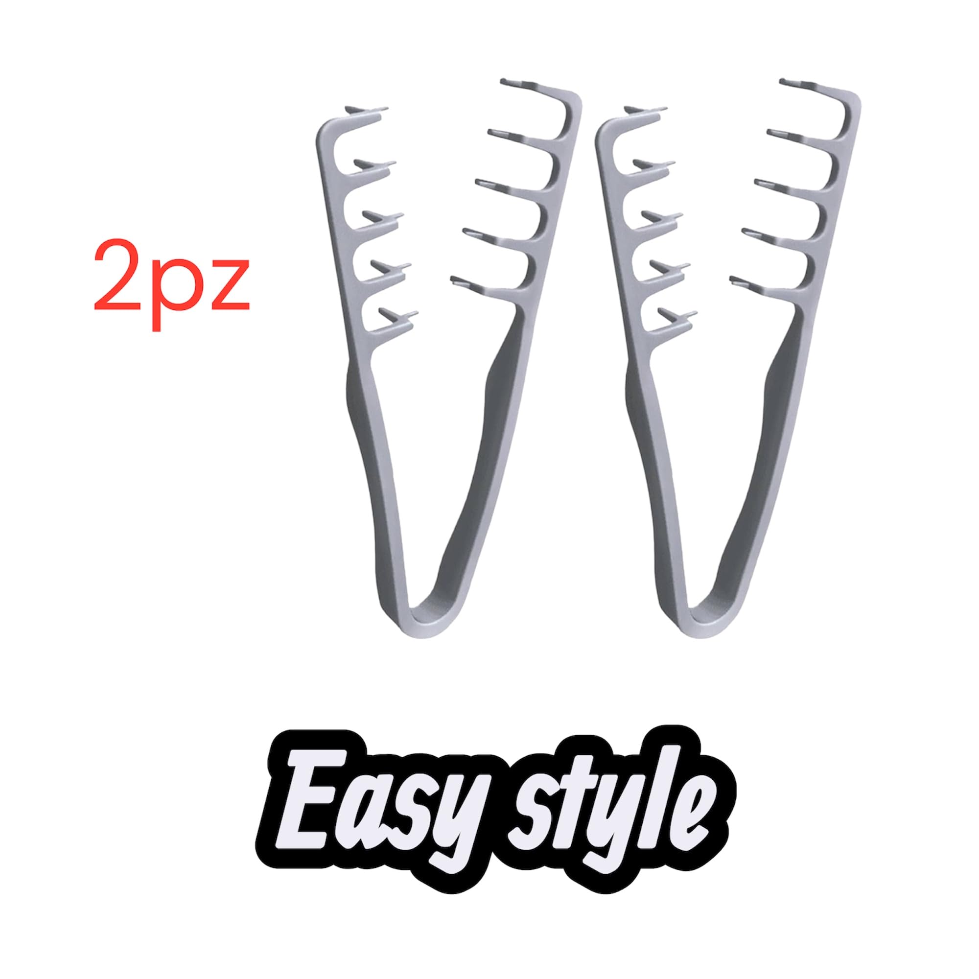 Pettine Volumizzante Capelli Uomo – Set da 2 – Ideale per French Crop e Styling Barber - 4