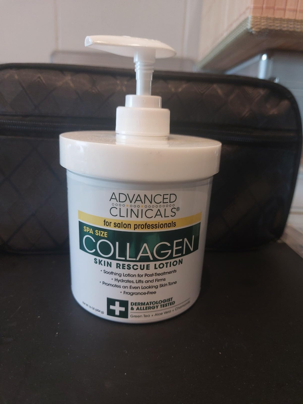Advanced Clinicals Collagen Cream Body Lotion & Face Moisturizer W/Vitamin E | Skincare Moisturizing Collagen Lotion For Women, Men, Hand, & Neck Improves Look Of Crepey Skin & Uneven Dry Skin, 2pc 16OZ