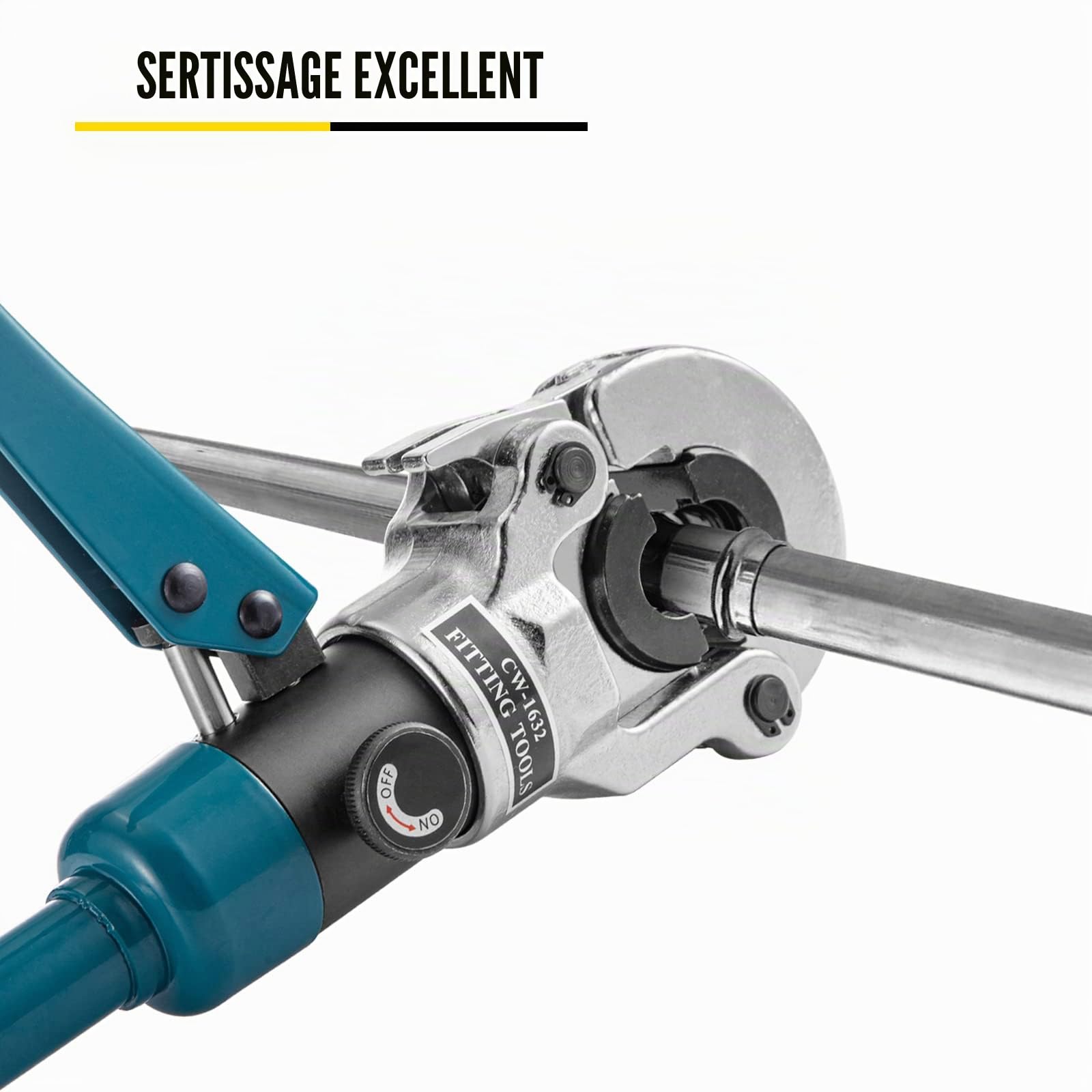 Outil de Sertissage Hydraulique Ø16-32mm pour Tuyaux et Raccords Composés Sertissage de Profilés TH