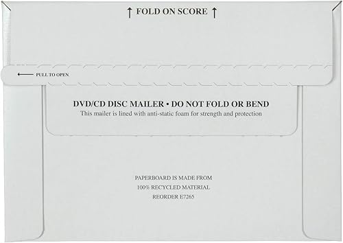 Miniatura 4 de Quality Park E7265 - Sobres multimedia forrados de espuma, 8 12 x 6, color blanco (caja de 25)