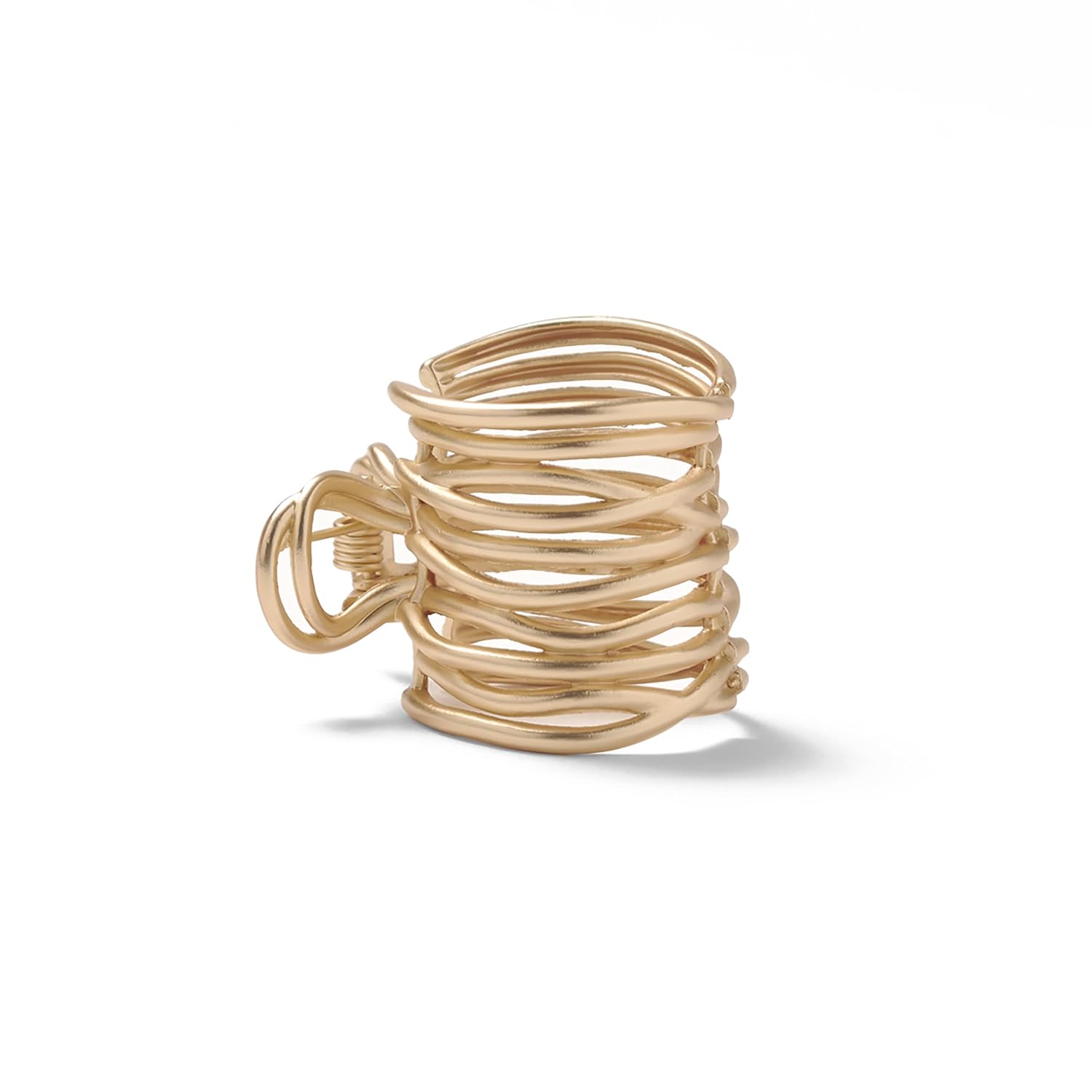 The Hair Edit Gilded Wrap Ponytail Cuff Clip, Elegant Gold Accessory for Women, Jewelry for Hair, Unique Cuff Claw Clip, Hair Accessories for Effortless Everyday Style