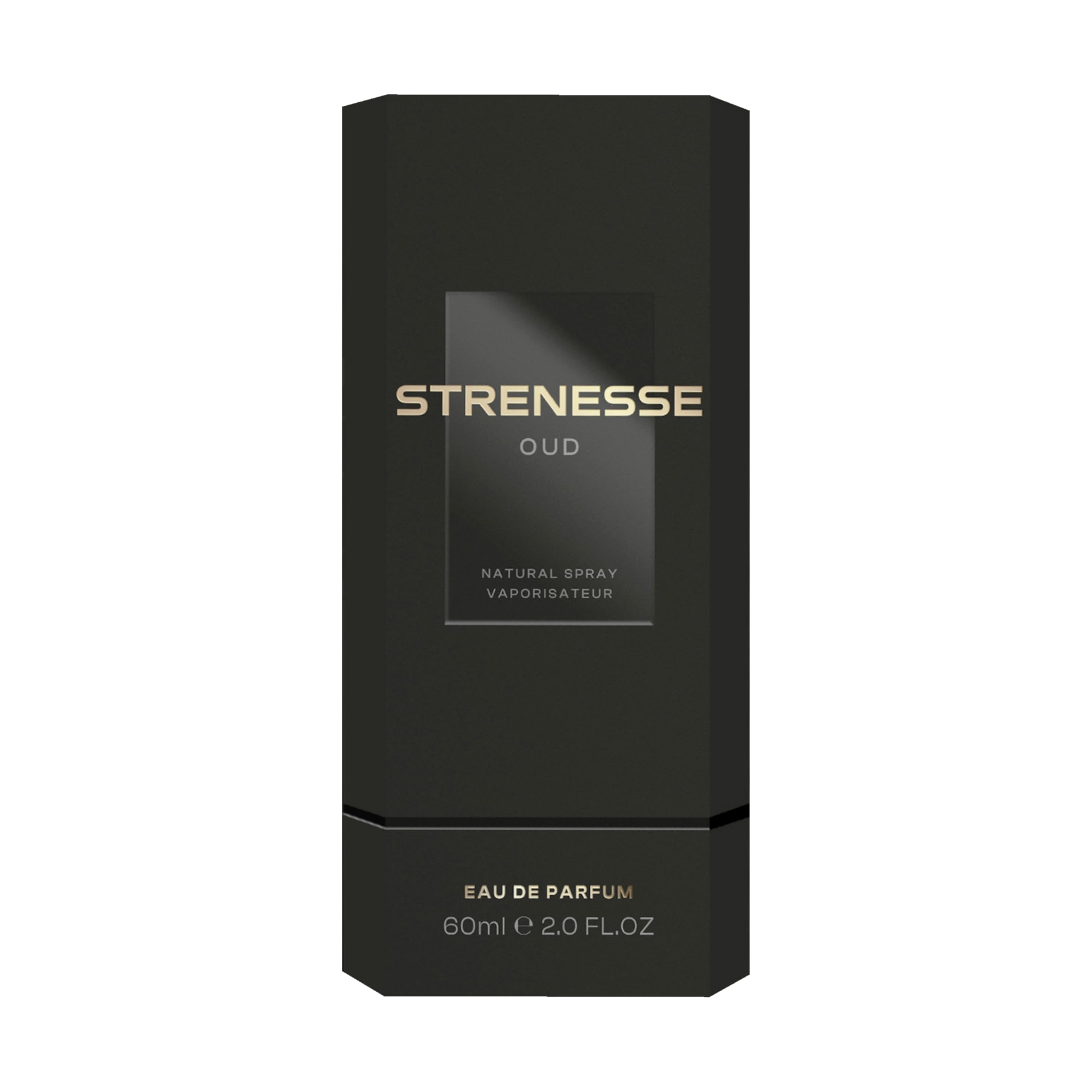 STRANESSE Oud Parfüm Eau de Parfum 60 ml Herren Parfum mit Oud, holzig-orientalisch, langanhaltender Duft mit Sandelholz Patchouli & Vanille Nischenduft Herrenparfum Männerduft Luxusduft
