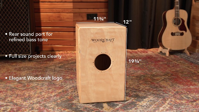 Cajon Meinl Woodcraft - Cassa Armonica In Betulla Con Corde A Snare, Suono Profondo, Per Musicisti E Jam Session - Foto 10