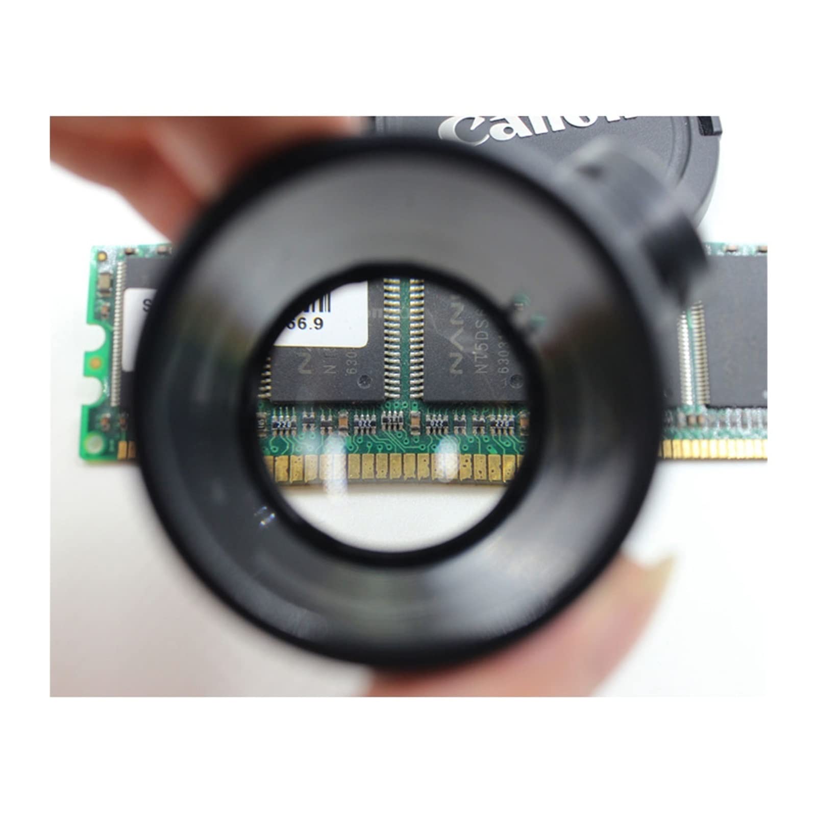 Lupa Luminosa LED de 15x, Lupa para reparación de Relojes de joyería, Lupa para la Cabeza