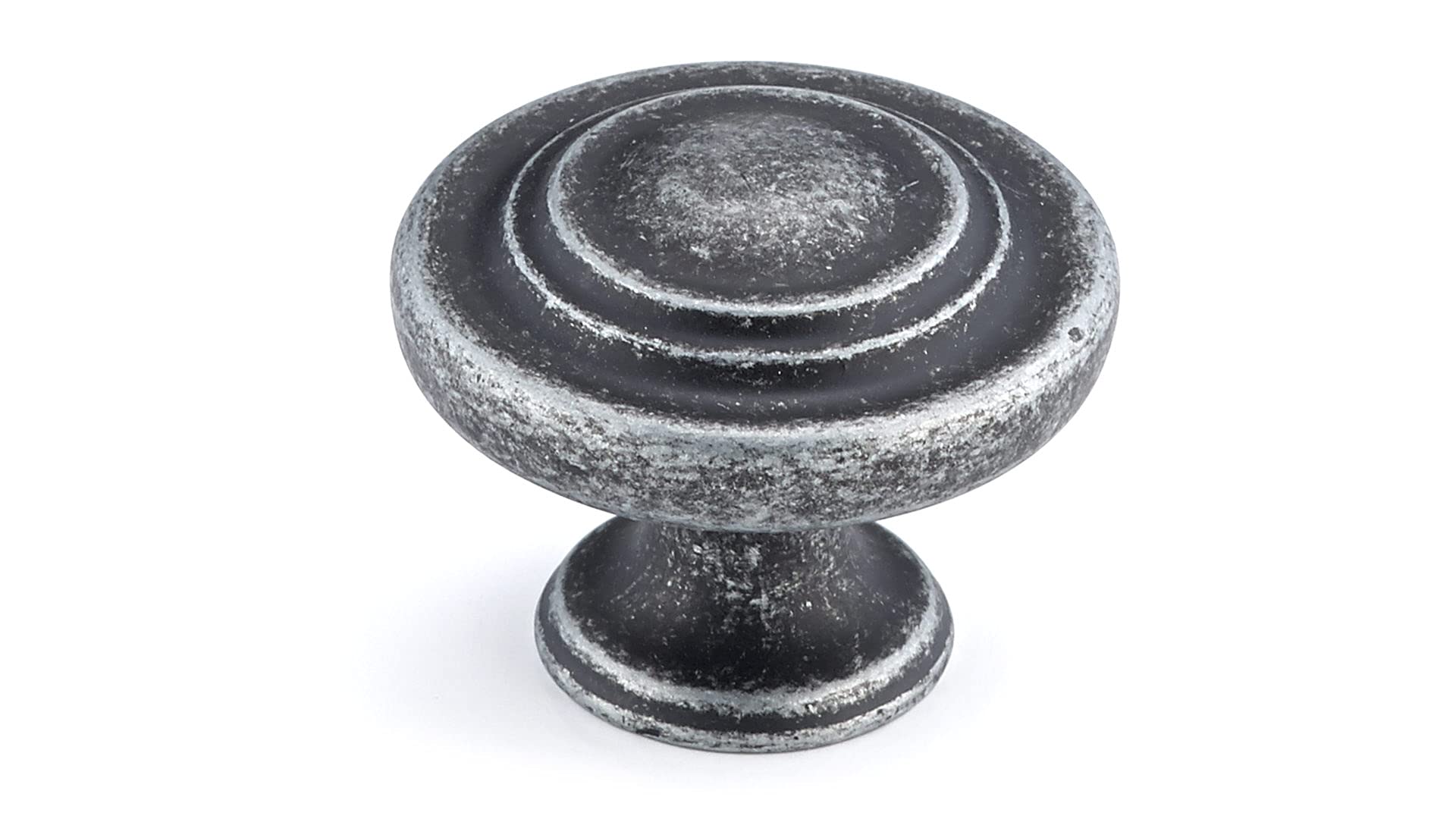 Richelieu | Notre-Dame 1 5/16-inch (34 mm) Natural Iron Round Cabinet Knob