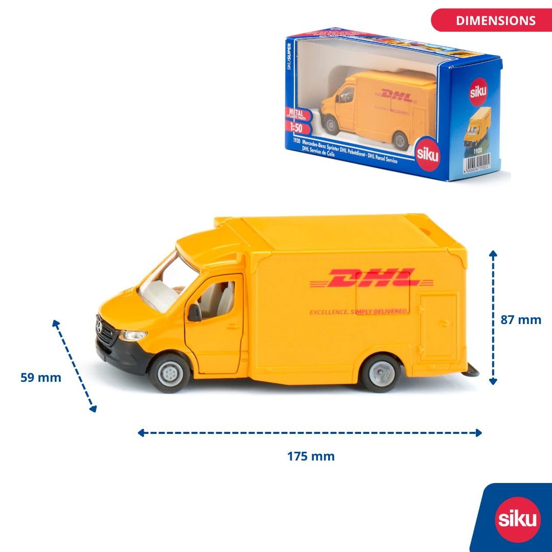 Amazon.co.jp: Siku SUPER Mercedes-Benz Sprinter DHL 10192000002