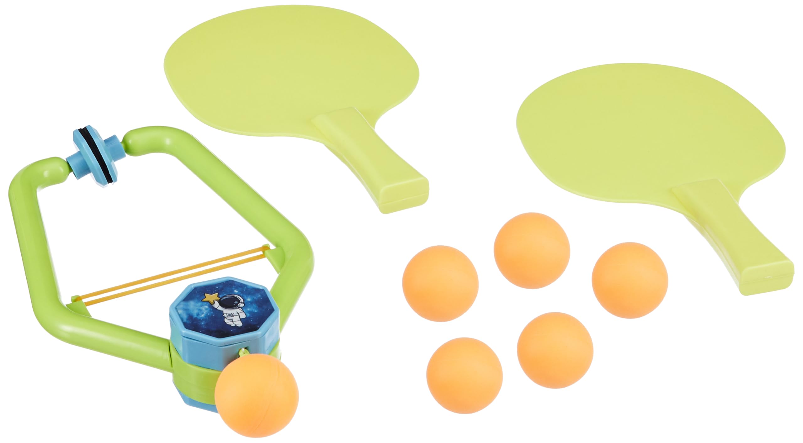 Niku Indoor Hanging Table Tennis Sport Trainer for Kids Boys Girls | Door Mounted Ping Pong Game Set with 2 Rackets 6 Balls | Indoor Sports Game | Home Play Activity-image-39