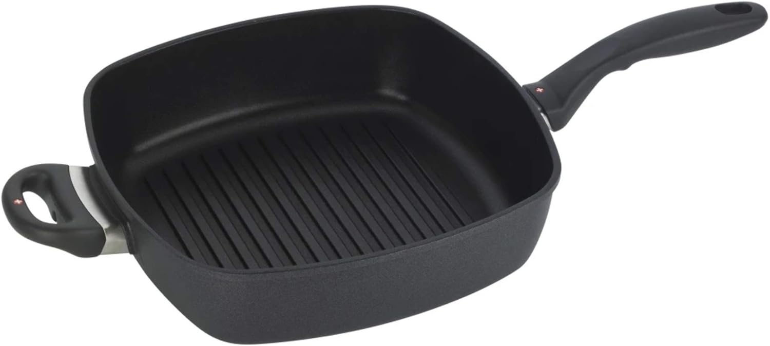 Swiss Diamond Grill pan, Aluminium Amazon.co.uk Home & Kitchen