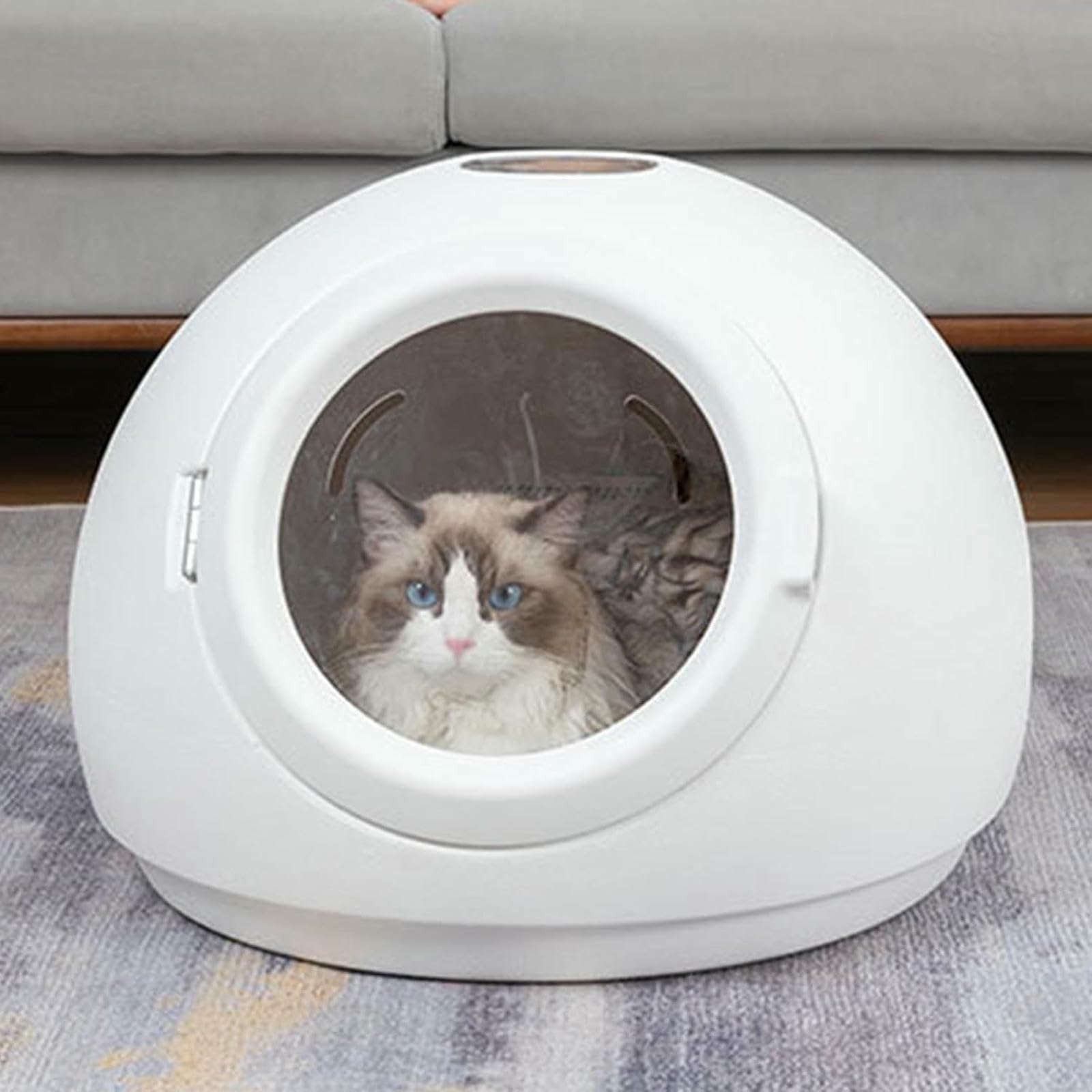 Boîte de séchoir pour animaux contre le stress du séchage des chats
