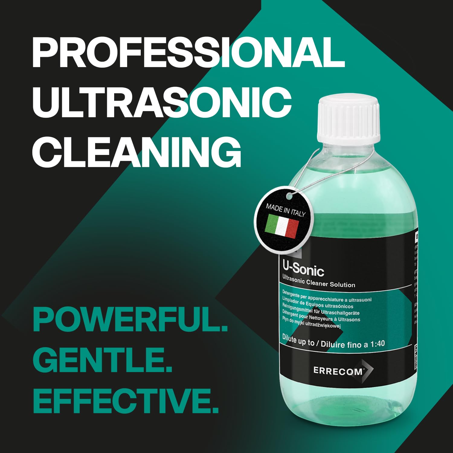 Amazon.com: ERRECOM U-Sonic Ultrasonic Jewelry Concentrated