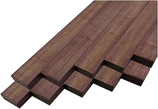 Exotic Wood Zone's Combo Pack 10, Purpleheart Lumber/Cutting Board | 3/4” x 2” x 24”
