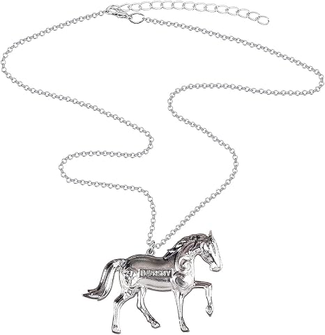 BONSNY Orecchini a cavallo colorati in lega di smalto per donne ragazze bambini animale amante gioielli, Zinco