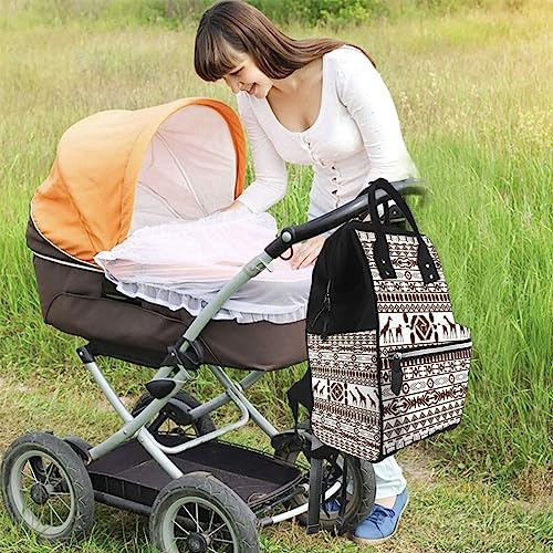 Sac à dos pour ordinateur portable et langer avec poches multiples - 6