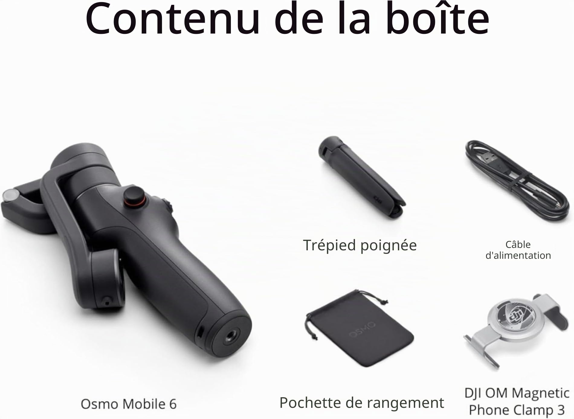 DJI Osmo Mobile 6 Cardan pour Smartphone