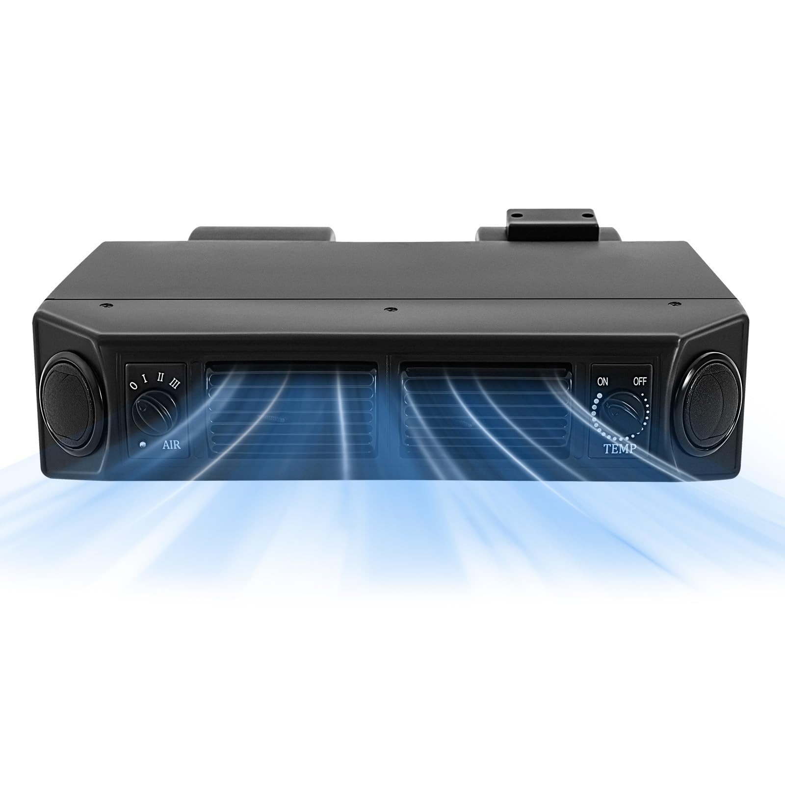 Universal Air Conditioner UN, Car Air Conditioner 12V 30W Universal A/C 32 Pass 4 Way Coil, Maximum Airflow and Cooling Capacity 3 Flow Speed Air Conditioning Evaporator for Car RV