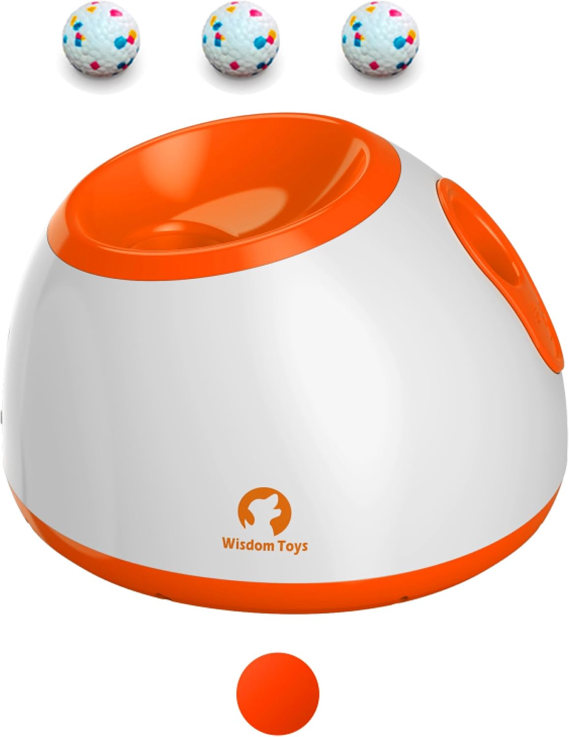 Black Rhino Automatic Ball Launcher for Dog Toy Exercise Equipment, Dog Fetch Ball