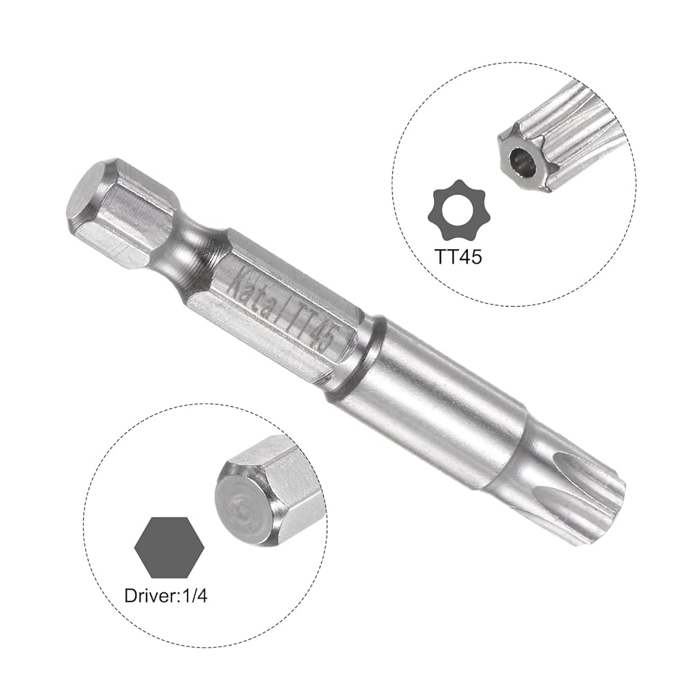 はぁびぃページ HARFINGTON TT25 Star 7 Point Screwdriver Bit 1/4