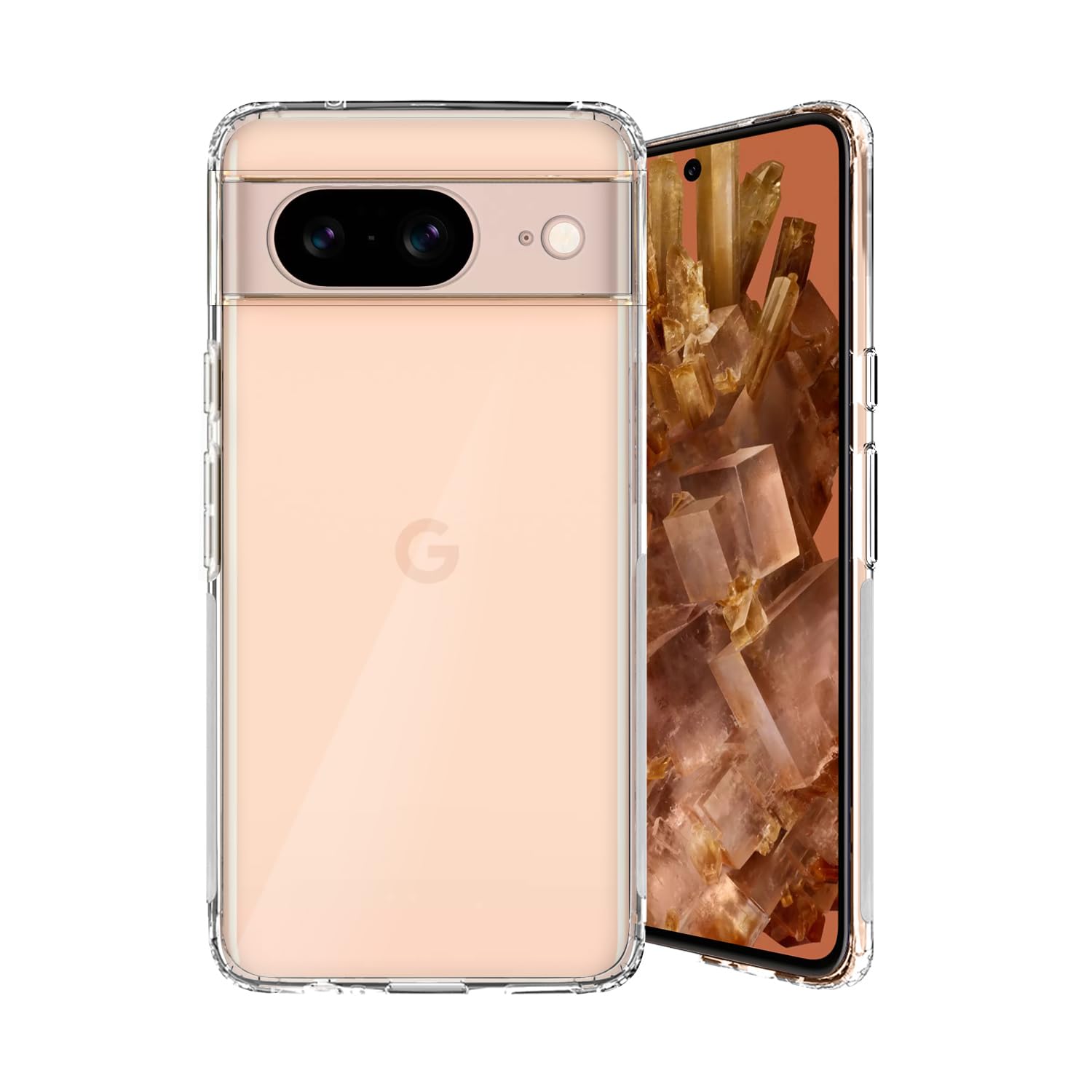 Plus Anti Dust Plug Mobile Cover (Soft & Flexible Back case) for Google Pixel 8, Clear (B0CLYDS24K) Amazon Price History, Amazon Price Tracker