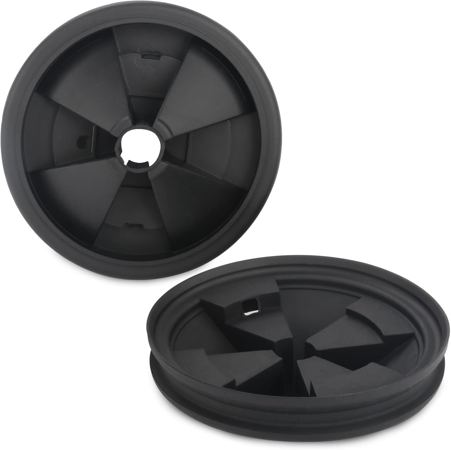 Garbage Disposal Aplash Guards Sink Baffle Drain Cover Garbage Disposal Cover 3 3/8" Inch in Diameter Garbage Disposer Accessories Compatible with InSinkErator Evolution Series, 2 Pack