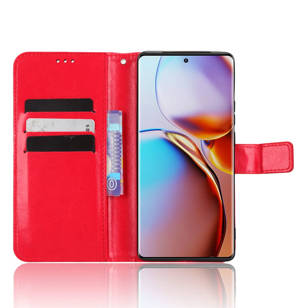KARTXITAI Cover Compatibile con DOOGEE N50 PU Pelle TPU Silicone Portafoglio Magnetica con Disegni Motivo Animale Flip Custodia in Libro Slot Schede Custodia-Lupo,Colorato