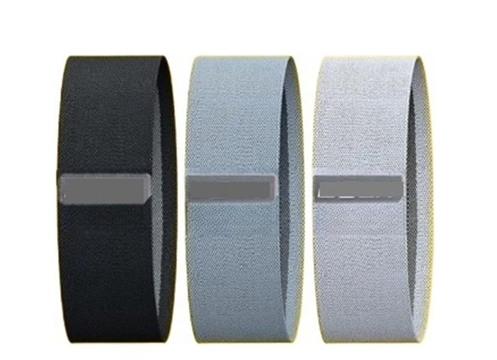 Bandes de Résistance en Tissu Lot de 3 Bandes élastiques résistance for Le Yoga et la Gym