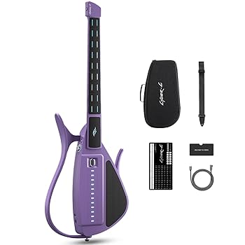 Enya CYBER-G エンヤ スマートエレキギター ブラック Amazon.com: Enya CYBER-G Stringless Smart Guitar, Foldable