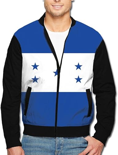 Amazon.com: scooly bandera de Honduras jóvenes de manga larga chamarra con  cierre completa para hombre : Ropa, Zapatos y Joyería