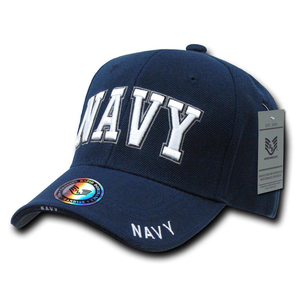 Rapiddominance Navy Text The Legend Military Cap