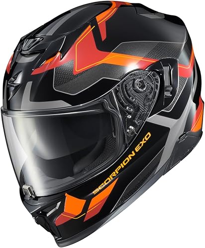 Miniatura 2 de ScorpionEXO - Casco integral T520 Dual Sport para motocicleta con bolsillos listos para altavoces Bluetooth, homologación DOT y ECE, modelo Zuse