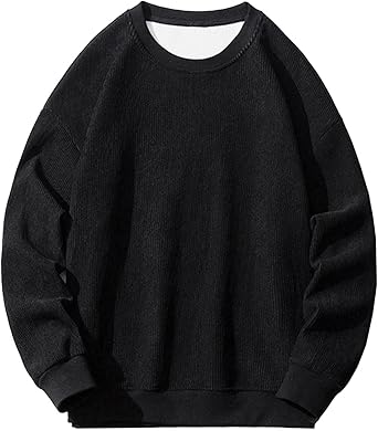 Mens T-Shirts Tall Slim Long Sleeve Solid Athletic Sweatshirt Causal Stylish Pullover Sweater Outdoor Clothing