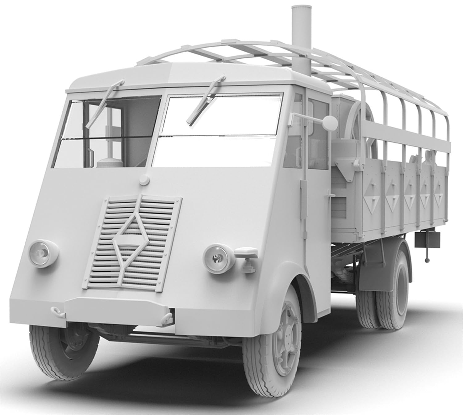 ICM 35421 1/35 AHN “グラーシュカノーネ” w/コック ヨドバシ.com - アイシーエム ICM ICM 35421 1/35 AHN トラック