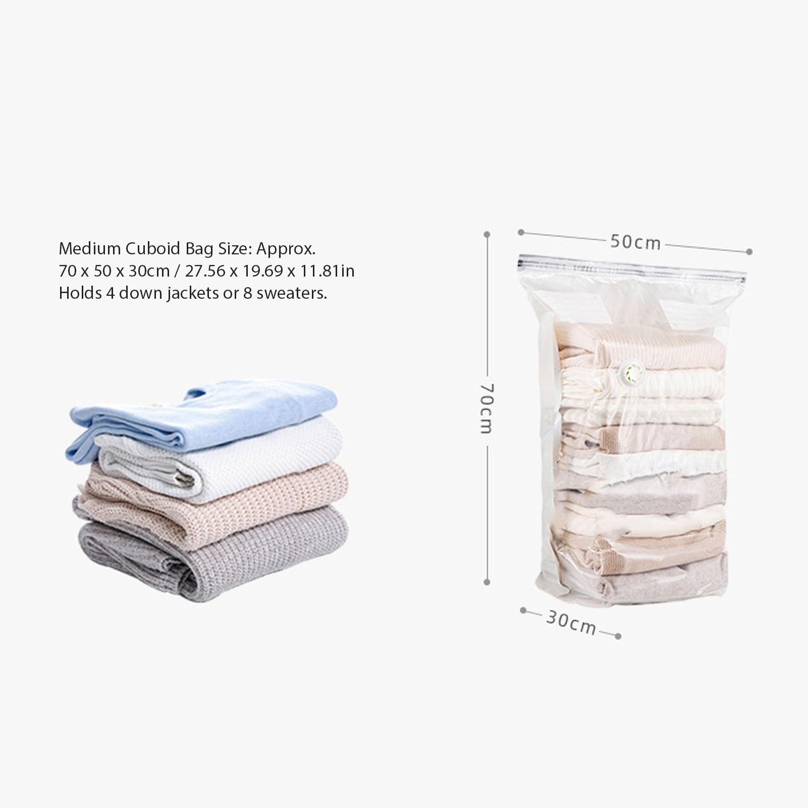 Bolsas Ahorradoras de Espacio para Colchones, Almacenamiento Al Vacío, Compresión Herméticas,