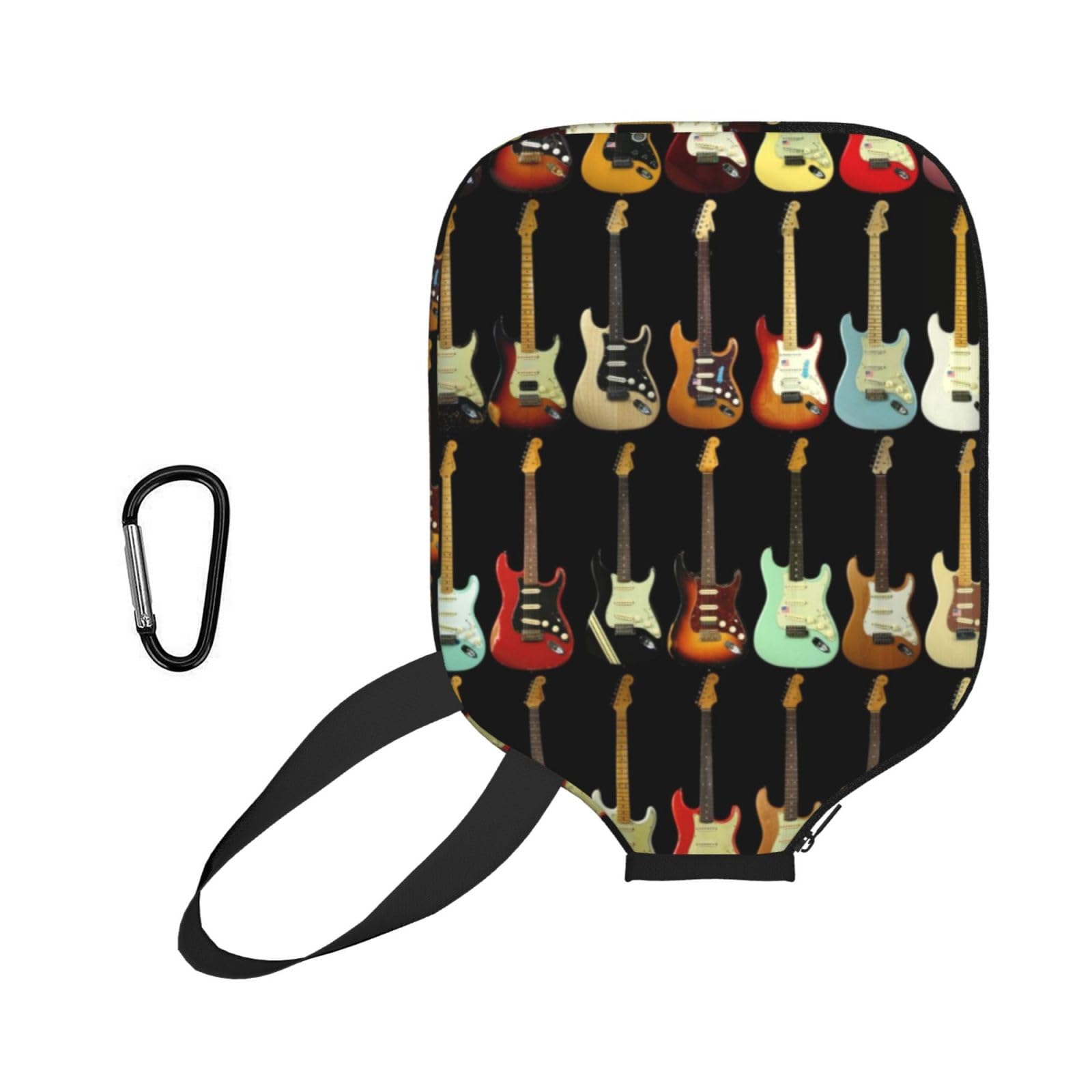 ESNAIUVCD Art Guitar Pattern Print