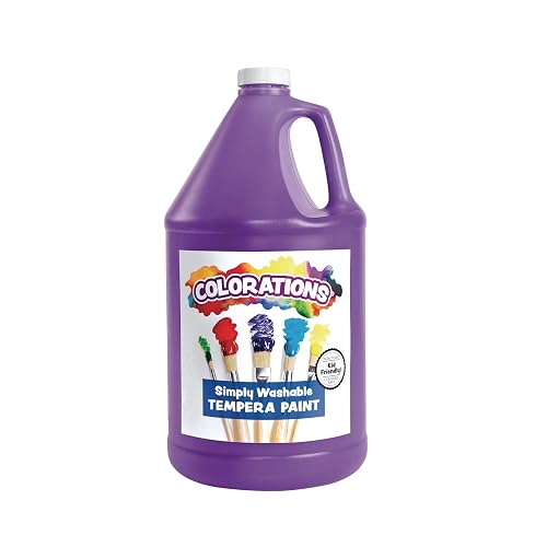 Colorations Paraben-Free Washable Tempera Paint for Kids - 1 Gallon