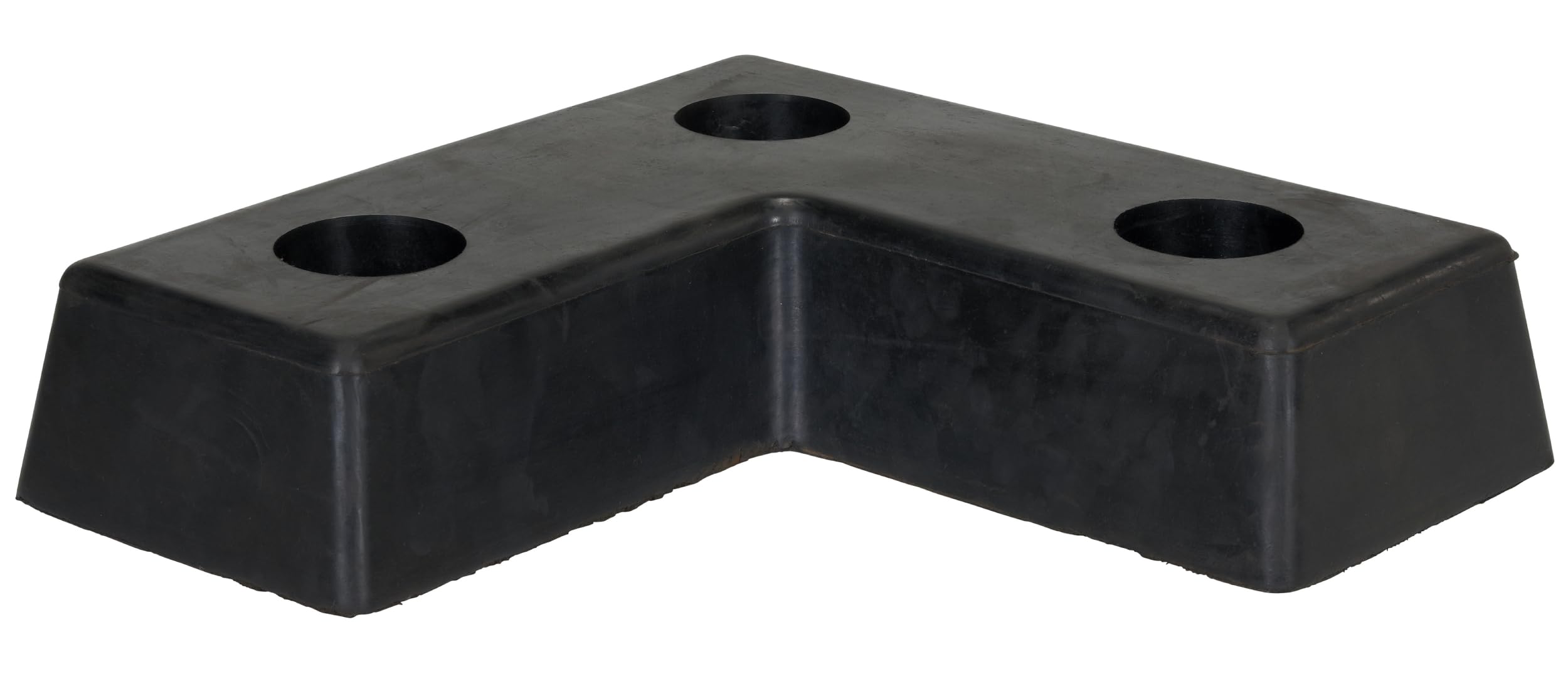 Vestil Rubber Laminated Dock Bumper 24 In. X 11 In. X 4-1/2 In. Black