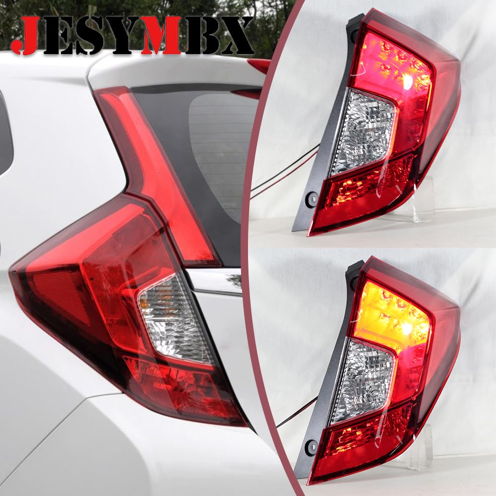 JESYMBX For Honda Fit Jazz Hatchback GK5 GP5 2014-2020 Rear Tail