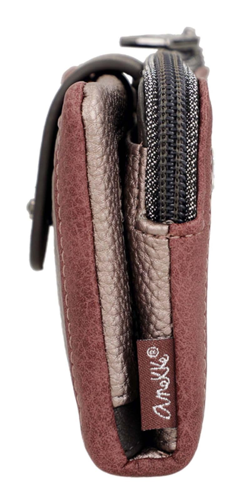 Anekke Geldbörse Mademoiselle Flexible RFID Wallet Multicolor braun