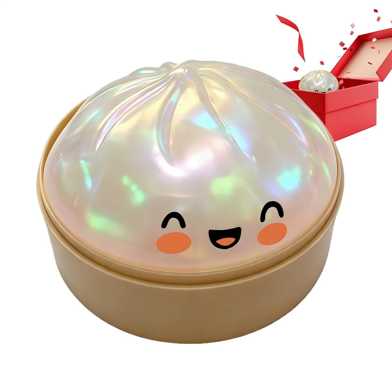 Bola Anti-Estrés Brillantina Dumpling - Amasable para Aliviar el Estrés | Peluche Anti-estrés para Amasar - para Estudio Trabajo Viaje Oficina Casa Coche Sala de Espera Meditación Regalos para Niños A — view 7