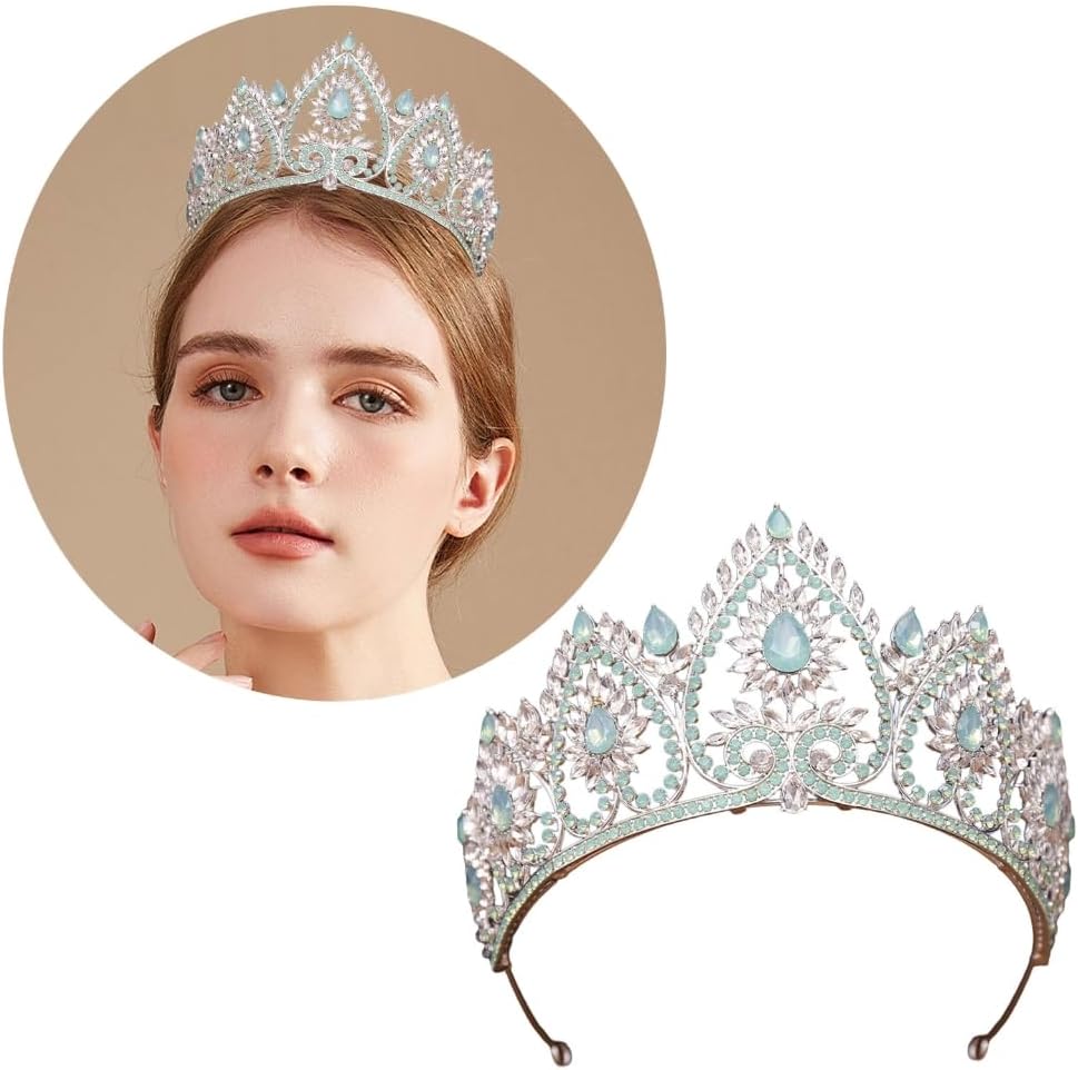 Delicate Tiaras Princess Headbands Elegant Hairbands for Birthday Party Photo Props Headwear Crowns